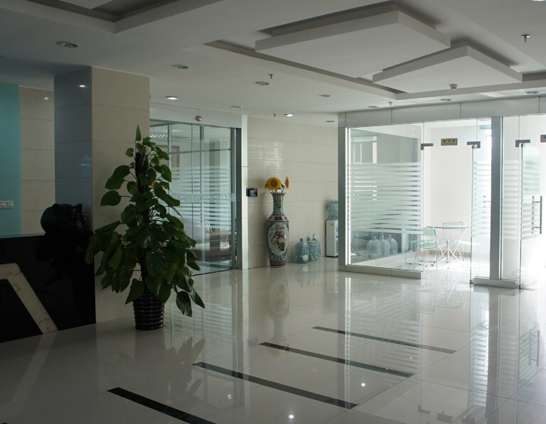 成華機(jī)械前臺(tái)接待中心一角